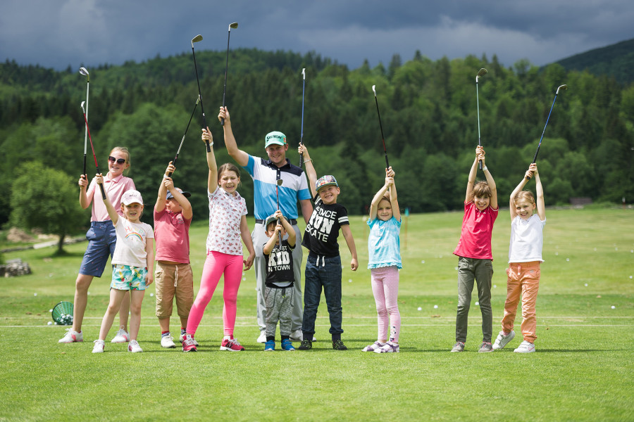 Foto: organizácia firemnej golfovej túry s family day
